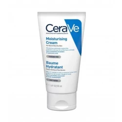 CeraVe Moisturizing Cream for Dry Skin 50ml, Hydrating Face and Body Cream
