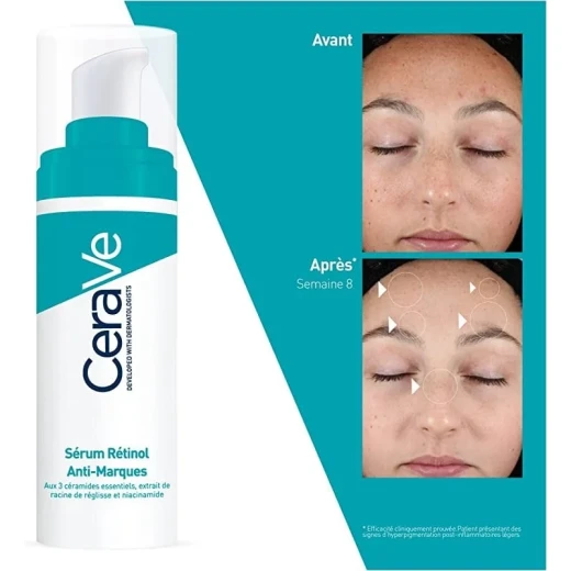 CeraVe Resurfacing Retinol Serum 30ml for Post-Acne Marks and Enlarged Pores - CeraVe - Image 5