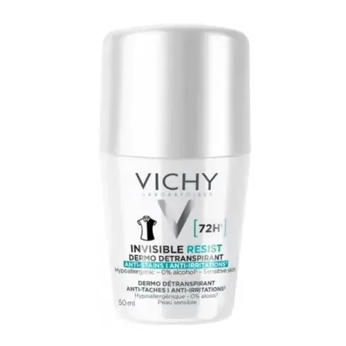 Vichy Invisible Dry Roll On Antiperspirant for Women 72 Hour Protection 50ml Vichy Invisible Dry Roll On Antiperspirant for Women 72 Hour Protection 50ml