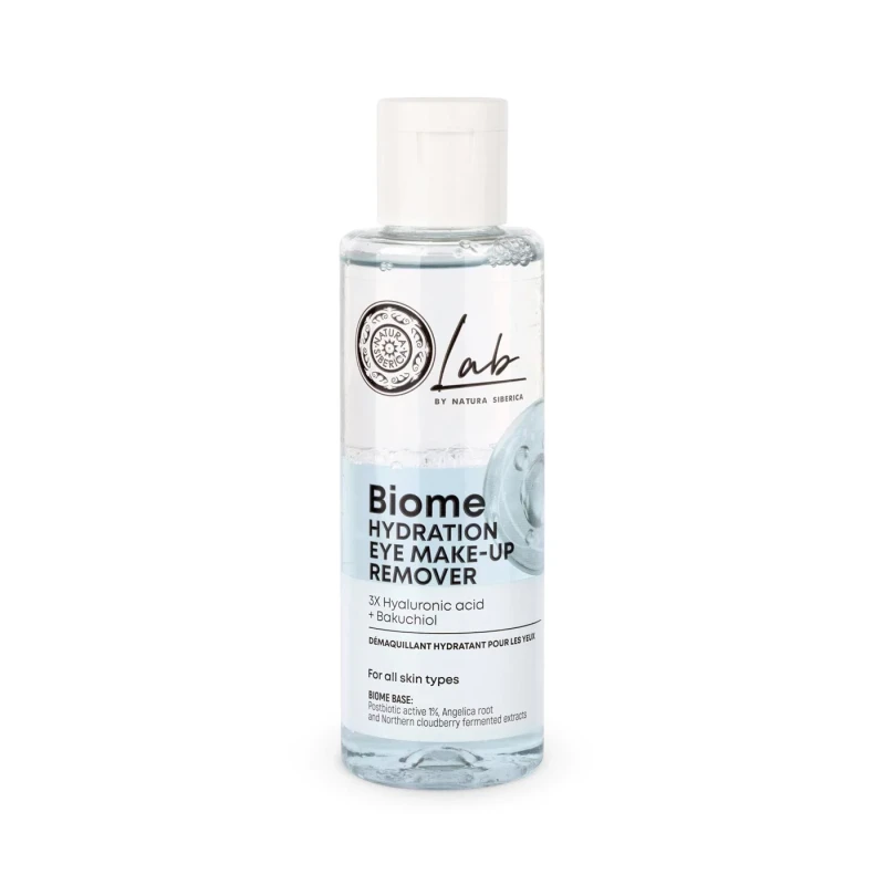 Natura Siberica Biome Hydration Eye Makeup Remover 150ml Gentle Formula for Sensitive Skin - Natura Siberica