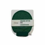 Raghad Organic Cotton Bag Exfoliating Shower Accessory for Soap, Scrub, and Foam - Raghad Organics