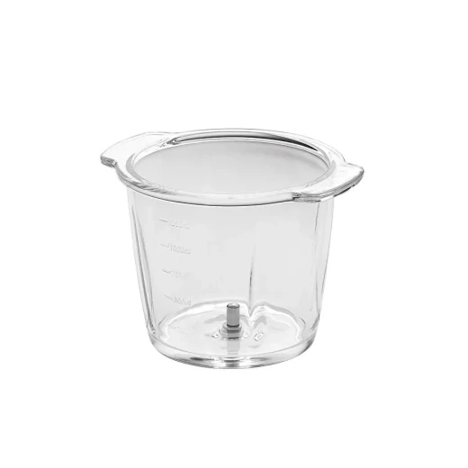 Korkmaz Pro Magic 900 Watt 1250ml Glass Bowl Vegetable Chopper with 4 Stainless Steel Blades Black Chrome - Korkmaz - Image 3