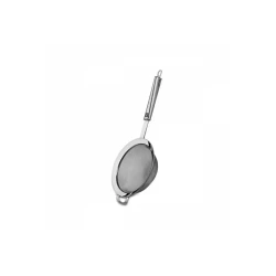 Korkmaz Twisty 16 cm Stainless Steel Strainer for Kitchen Use