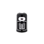 Korkmaz Drippa One Touch Black Filter Coffee Machine A864 10 Cup Capacity 1.25L - Korkmaz
