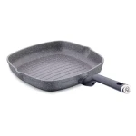 Korkmaz Palma Grill Pan 28x28 cm Non-Stick Aluminum Induction Compatible - Korkmaz