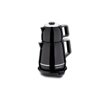 Korkmaz Demiks Electric Tea Kettle Black Chrome A332-04 Stainless Steel 1.7L Capacity 2000W - Korkmaz