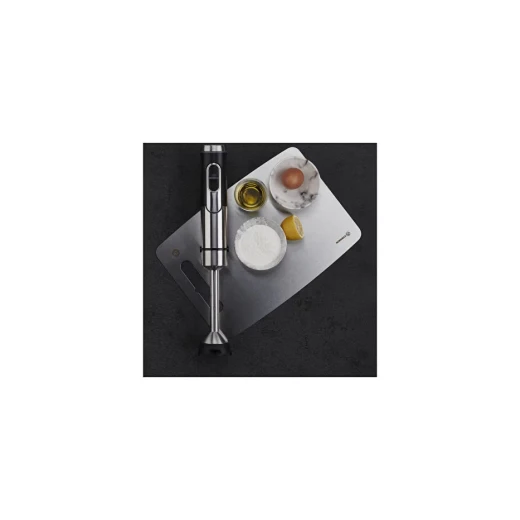 Korkmaz Silvera 25x36 cm Stainless Steel Cutting Board A560-08 Durable Anti Slip Surface Ideal for Kitchen Food Preparation Safe for All Knives Easy to Clean and Maintain - Korkmaz - Image 2