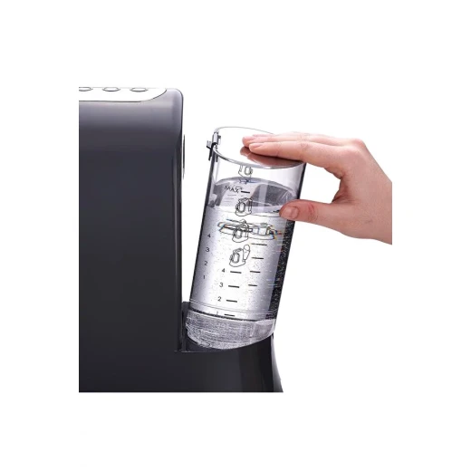 Korkmaz Kahvekolik Aqua Cosmica Turkish Coffee Machine A862-08, Thermo Balance Technology for Slow Brewing Traditional Coffee Taste, 1.2L Transparent Water Tank, Automatic Cup Adjustment, Overflow Prevention Sensor, Easy Home and Office Coffee Maker - Image 4