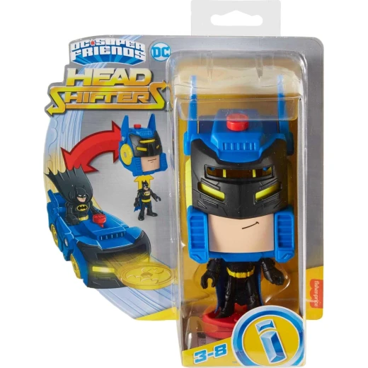 Fisher-Price Imaginext DC Super Friends Batman Head Shifters Batmobile Toy Set - Image 5