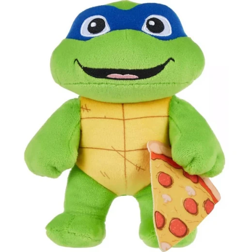 Mattel Teenage Mutant Ninja Turtles Leonardo 6.5 Inch Plush Toy, Mutant Mayhem Movie Mattel Teenage Mutant Ninja Turtles Leonardo 6.5 Inch Plush Toy, Mutant Mayhem Movie