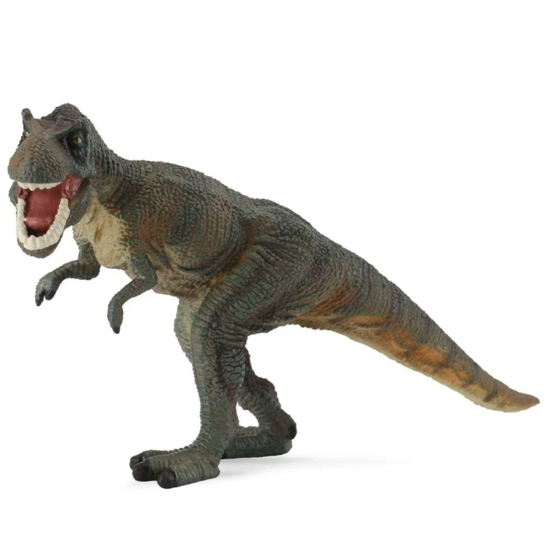 CollectA Tyrannosaurus Rex Green Dinosaur Figure Realistic Texture 18cm Highly Detailed Collectible Model for Kids and Adults Paleontology Enthusiasts - CollectA