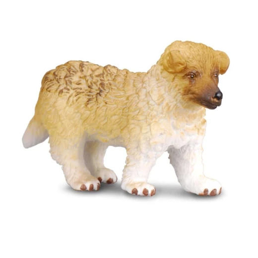 CollectA Rough Haired Collie Puppy Figurine Realistic Animal Toy for Kids