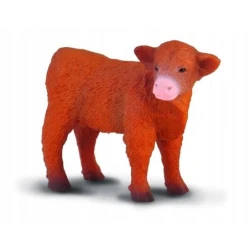 CollectA Highland Calf Standing Figure Realistic Animal Model 6.5 cm