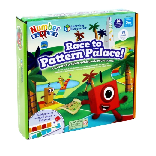 Learning Resources Numberblocks Race to Pattern Palace Board Game, Maths Game for 3+ Years Learning Resources Numberblocks Race to Pattern Palace Board Game, Maths Game for 3+ Years