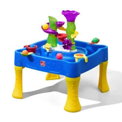 Step2 Rise and Fall Water Table R Exclusive Toddler Outdoor Play Set with Balls