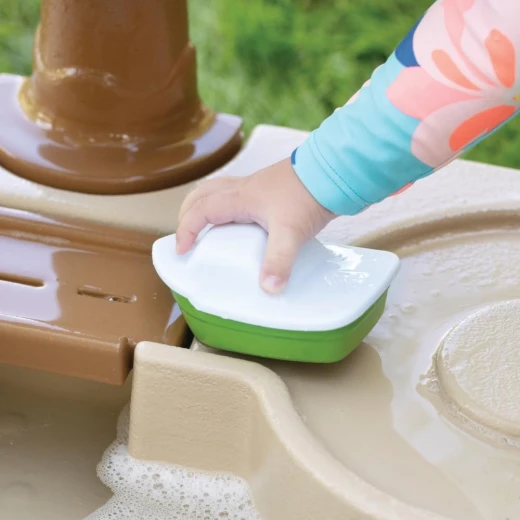 Step2 Naturally Playful Splashway Canal Water Table for Kids, Multi-Color - Image 2