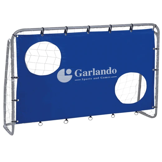 Garlando Classic Goal Football Goal 180x120cm With Targets, Silver, Outdoor Training Garlando Classic Goal Football Goal 180x120cm With Targets, Silver, Outdoor Training