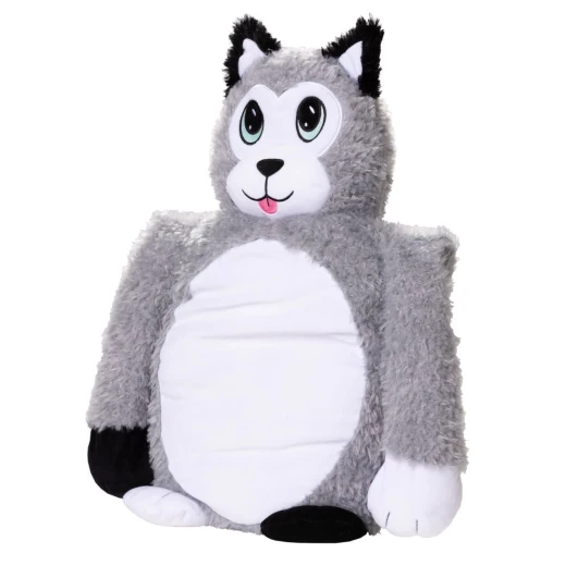 Little Big Hugs Soft Husky Plush Toy, Shoulder Hugging Design, 33x65cm - Image 2