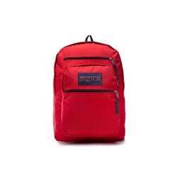 JanSport Big Student Backpack Red Classic Durable School and Travel Bag with 2 Large Compartments, Padded Back Panel, and Ergonomic Straps 17 Inch Laptop Sleeve