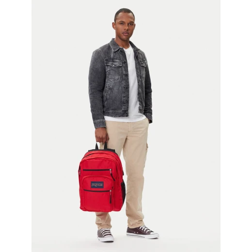 JanSport Big Student Backpack Red Classic Durable School and Travel Bag with 2 Large Compartments, Padded Back Panel, and Ergonomic Straps 17 Inch Laptop Sleeve - JanSport - Image 7