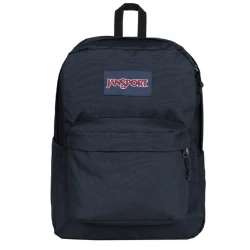 Jansport Superbreak Plus Backpack Navy 26 Liter Laptop School Bag