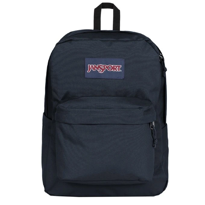 Jansport Superbreak Plus Backpack Navy 26 Liter Laptop School Bag - JanSport