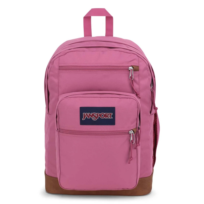 JanSport Cool Student Backpack Mauve Haze 34L 15 Inch Laptop Sleeve - JanSport