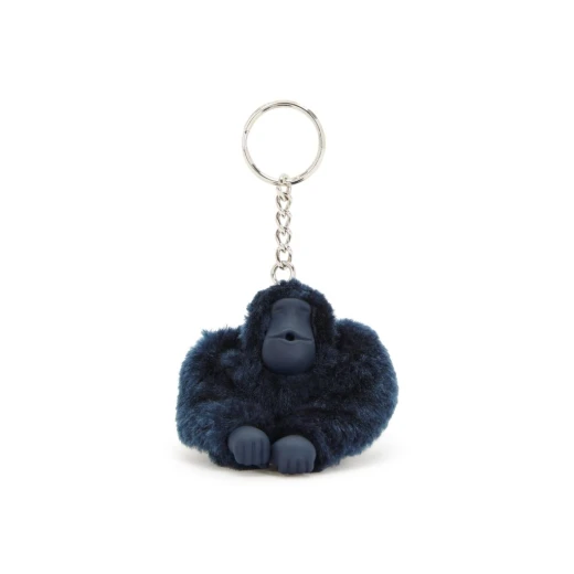 Kipling Monkeyclip S Keychain – Blue Bleu – Stylish & Secure Bag or Key Accessory Kipling Monkeyclip S Keychain – Blue Bleu – Stylish & Secure Bag or Key Accessory