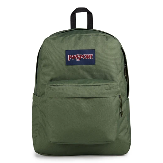 JanSport SuperBreak Plus Cargo Green Backpack JanSport SuperBreak Plus Cargo Green Backpack