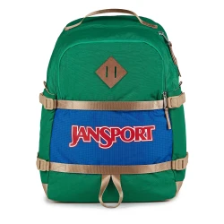 JanSport Small Seattle Pack 27L Backpack Jelly Kelly Water Bottle Pockets