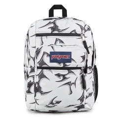 Jansport Big Student Backpack Cybersilverwhit 15 Inch Laptop