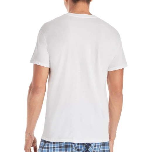 Hanes Men's ComfortSoft V-Neck T-Shirt 3-Pack - Tagless, Soft, Everyday Wear - Hanes - Image 7
