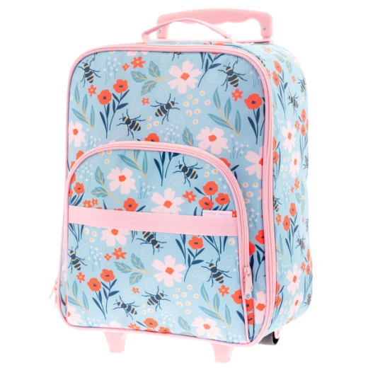 Stephen Joseph Kids Rolling Luggage Durable Polyester Carry On Suitcase
