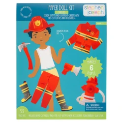 Stephen Joseph Paper Doll Kit Professions Dreamer Creative Play Set for Kids