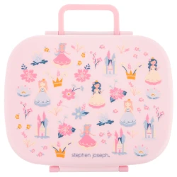 Stephen Joseph Princess Bento Box with Removable Tray, BPA-Free, 700ml