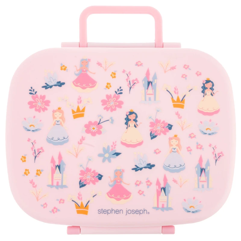 Stephen Joseph Princess Bento Box with Removable Tray, BPA-Free, 700ml - Stephen Joseph