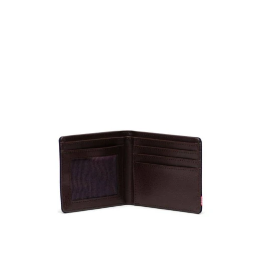 Herschel Hank Wallet – Chicory Coffee Bifold Card & Cash Holder – 9 × 11 × 1 cm - Herschel - Image 3