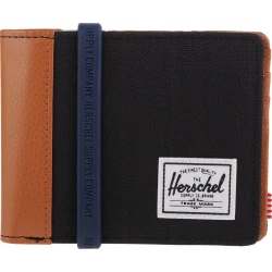 محفظة Herschel Hank RFID II سوداء - حامل بطاقات آمن