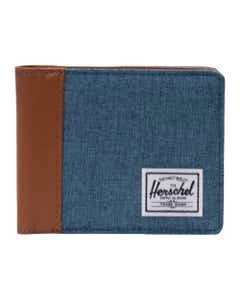 Herschel Two-Fold Wallet Blue Nylon - Men's Accessories Herschel Two-Fold Wallet Blue Nylon - Men's Accessories