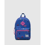 Herschel Printed Heritage Kids Backpack – Blue School Bag – Lightweight & Durable 33 x 24 x 11 cm - Herschel