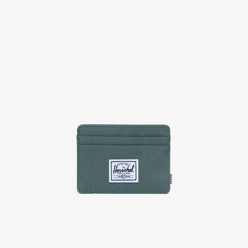 Herschel Charlie Card Holder Wallet –Green  Design, Compact Envelope-Style Wallet (8 × 10.5 cm) - Herschel