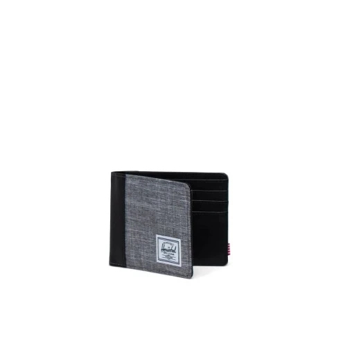 Herschel Hank RFID Wallet - Raven Crosshatch, Secure Card Protection - Herschel - Image 2