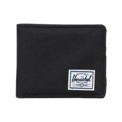 Herschel Roy Black Wallet - Multiple Card Slots