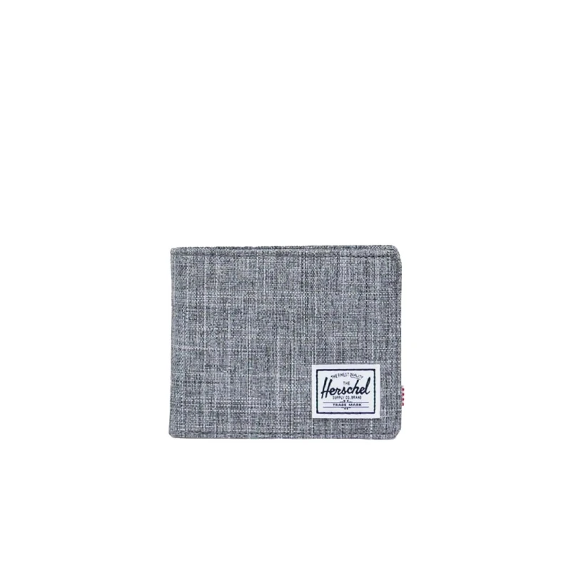 Herschel Roy Coin Wallet Unisex Gray - Secure Card Storage - Herschel