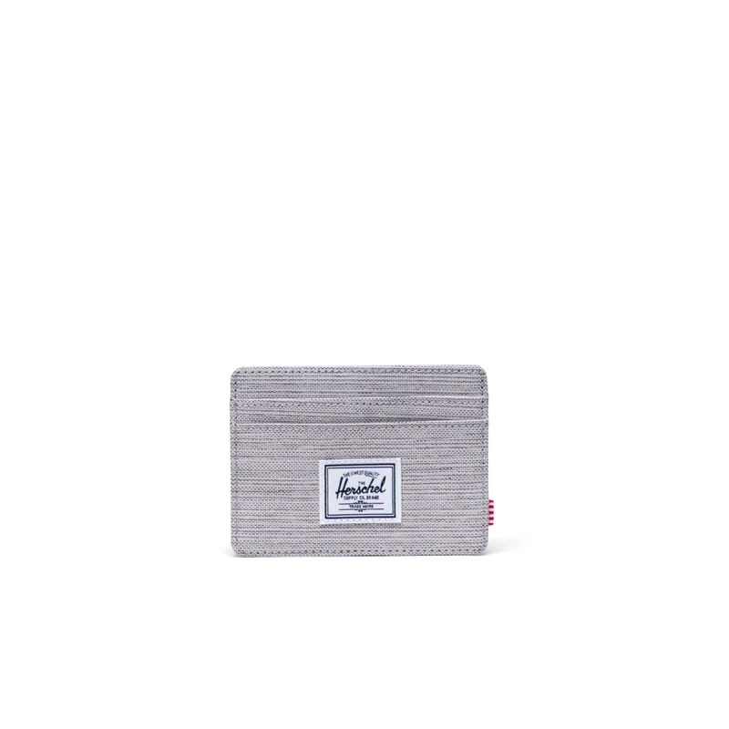 Herschel Charlie Cardholder Light Grey Crosshatch - Wallet - Herschel