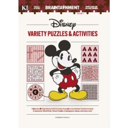 Disney Variety Puzzle & Activity Book - Full Size, Fun for All Ages