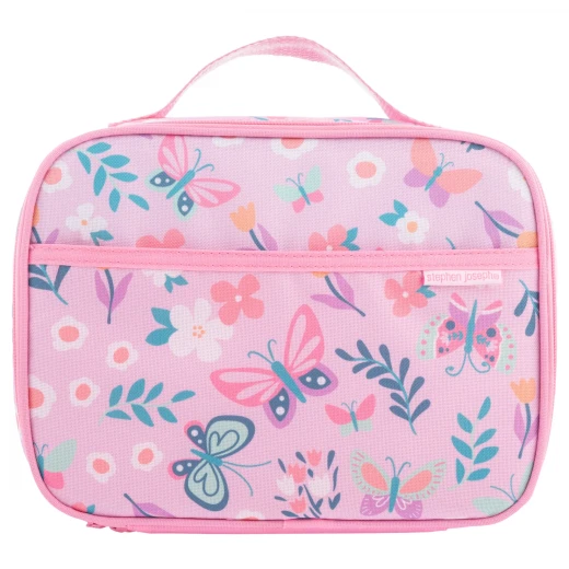 Stephen Joseph Junior Lunch Bag Butterfly Insulated Waterproof BPA Free for Kids Aged 3-6 Years Stephen Joseph Junior Lunch Bag Butterfly Insulated Waterproof BPA Free for Kids Aged 3-6 Years