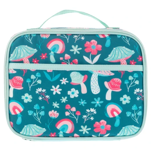 Junior Lunch Bag Mushroom Insulated Waterproof PEVA Lining 600D Polyester for Kids Aged 3-6 Years Junior Lunch Bag Mushroom Insulated Waterproof PEVA Lining 600D Polyester for Kids Aged 3-6 Years