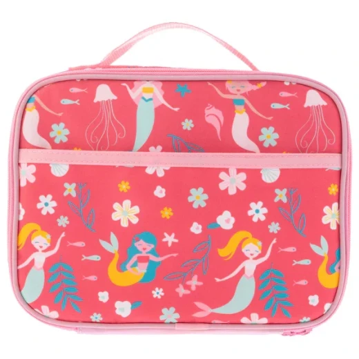 Stephen Joseph Junior Lunch Bag Mermaid Durable Insulated 600D Polyester BPA Free for Kids Aged 3 to 6 Years Stephen Joseph Junior Lunch Bag Mermaid Durable Insulated 600D Polyester BPA Free for Kids Aged 3 to 6 Years