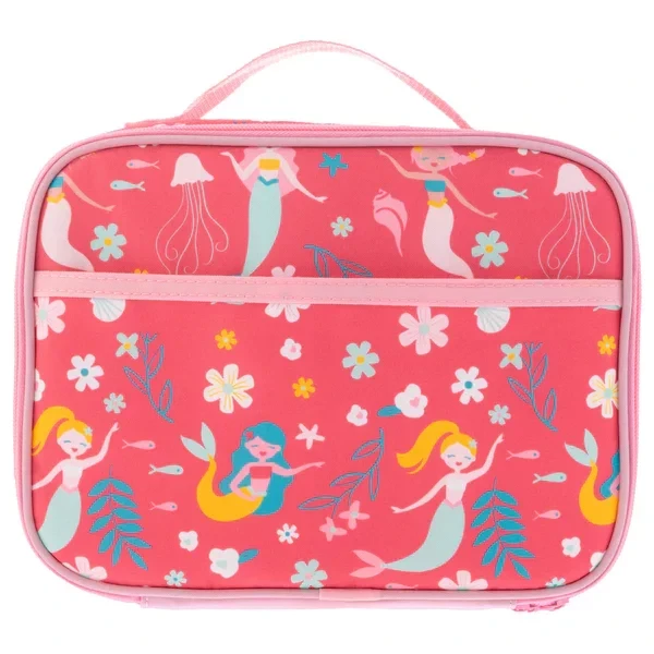 Stephen Joseph Junior Lunch Bag Mermaid Durable Insulated 600D Polyester BPA Free for Kids Aged 3 to 6 Years - Stephen Joseph